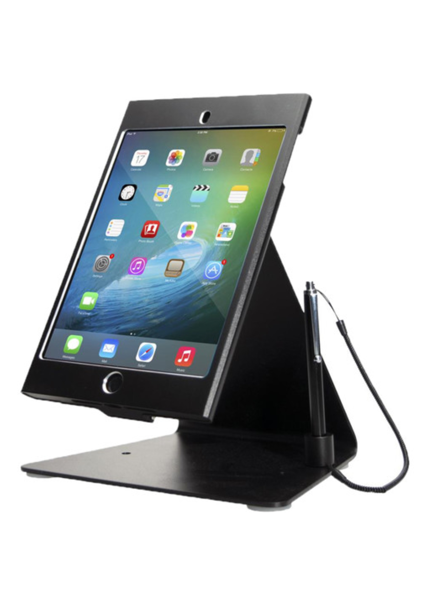 Desktop Anti-Theft Stand for iPad Mini Black
